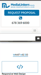 Mobile Screenshot of medialinkers.com