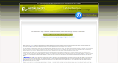 Desktop Screenshot of medialinkers.com.pk